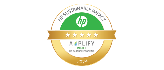 HP Sustainable Impact - Amplify Impact 5-Star Badge 2024